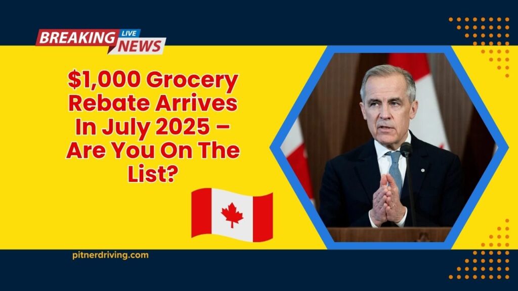 $1,000 Grocery Rebate Arrives In July 2025 – Are You On The List?